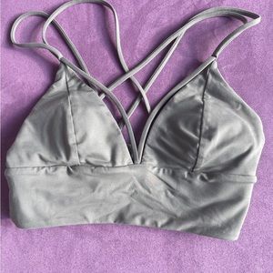 lululemon athletica Gray Sports Bra